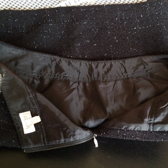 Black Mini Skirt by Laundry - Picture 8 of 8